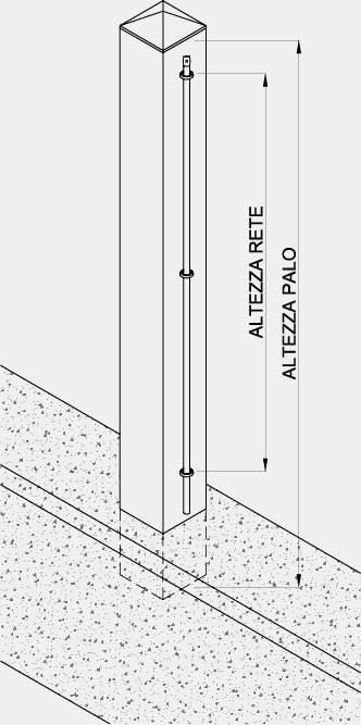 GRIGLIATI BALDASSAR Столб для забора из металла sun-id-1419052 - Вид №1