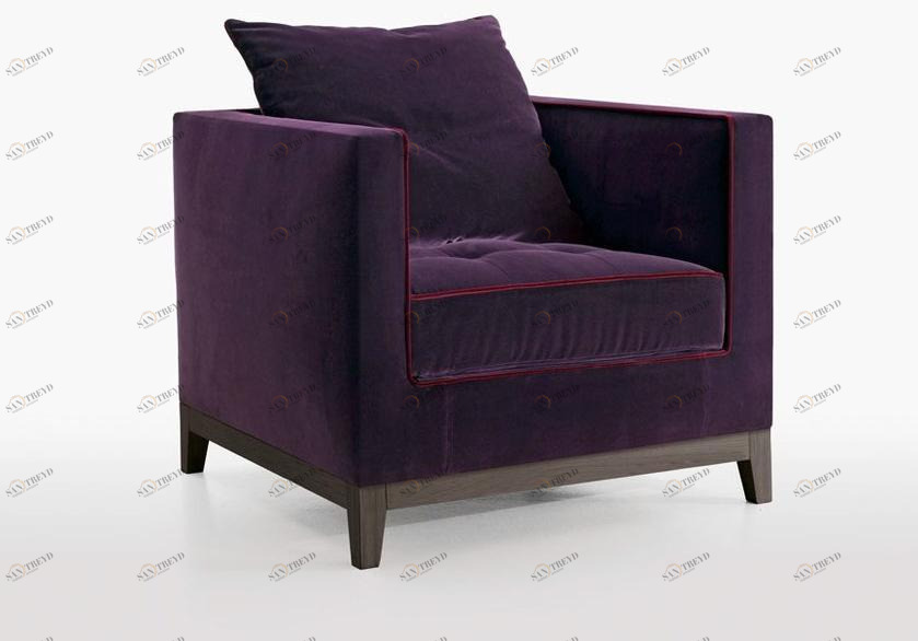 Maxalto Кресло с обивкой из ткани с подлокотниками Lutetia sun-id-1477221