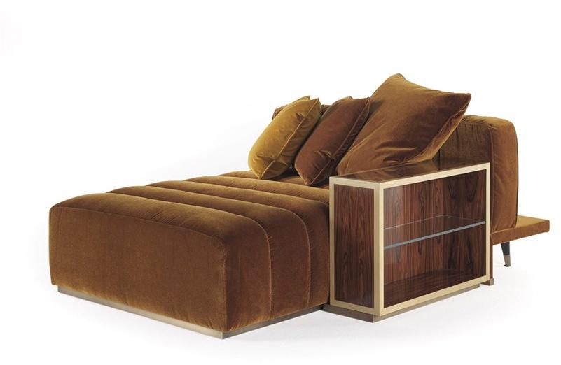 Gianfranco Ferré Home Мягкая кушетка из ткани Highlander sun-id-1438129 - Вид №2