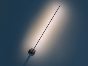 Металлический светодиодный настенный светильник