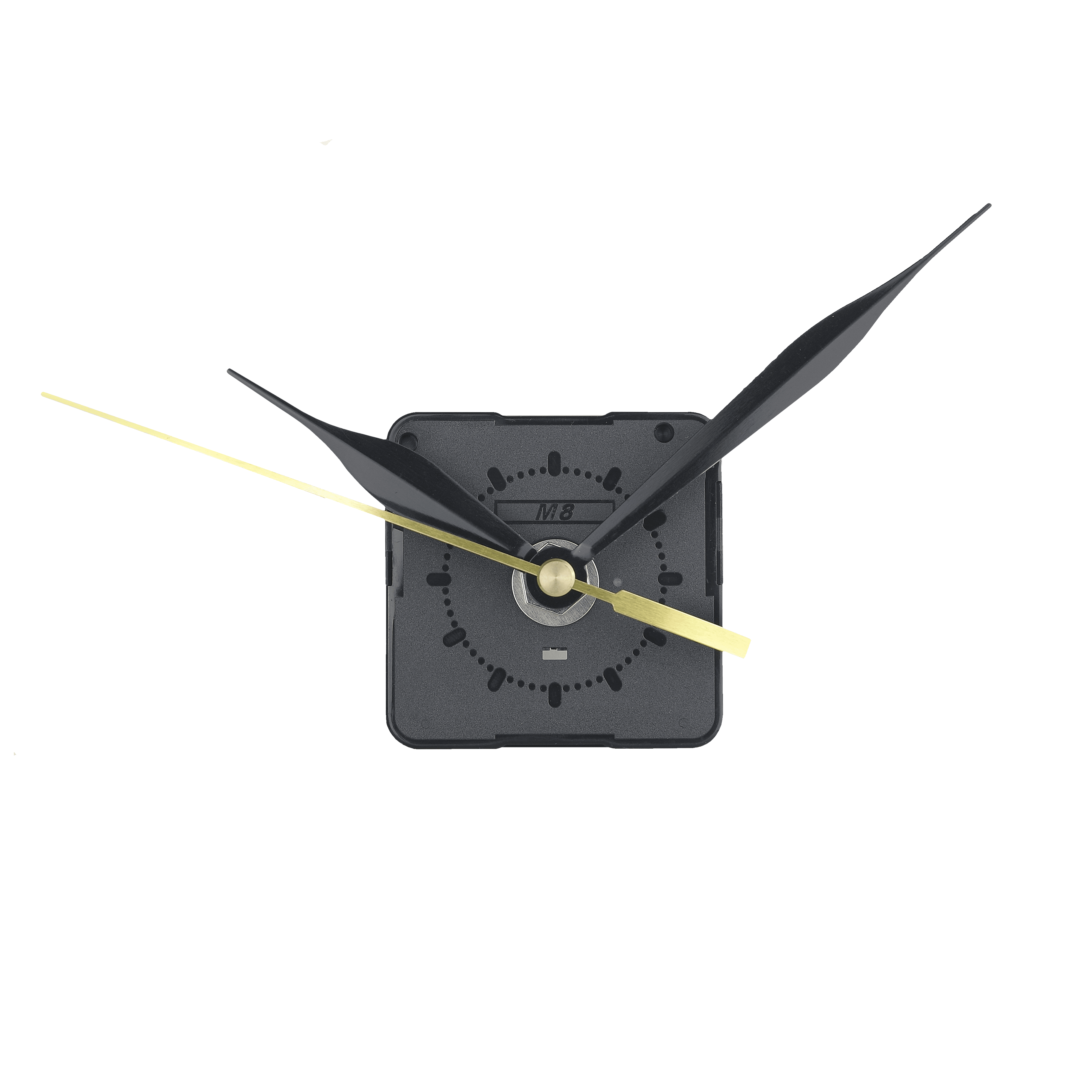 TROYKATIME Механизм для настенных часов 602 с черными стрелками 83385646 STLM-0040692