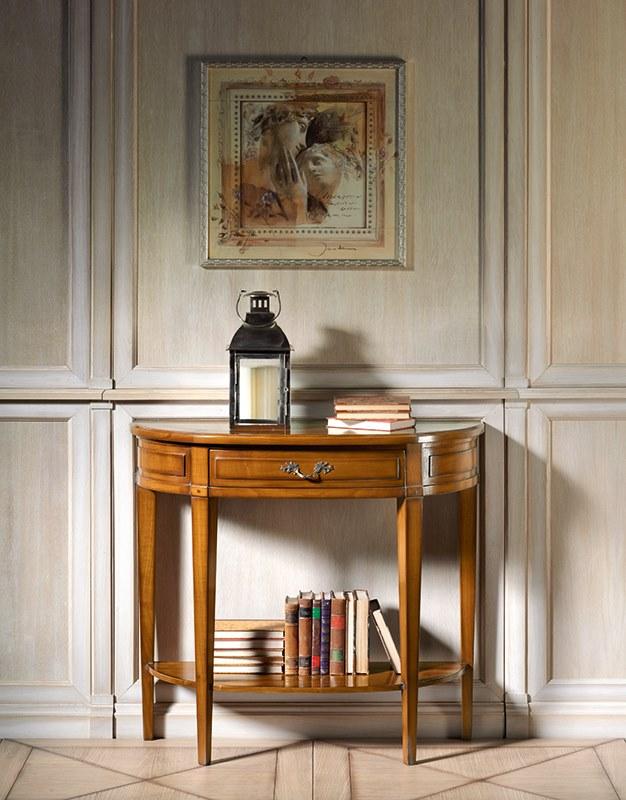 Prestige Консоль в форме полумесяца в вишневом цвете Capricci Cvb002 - Вид №1