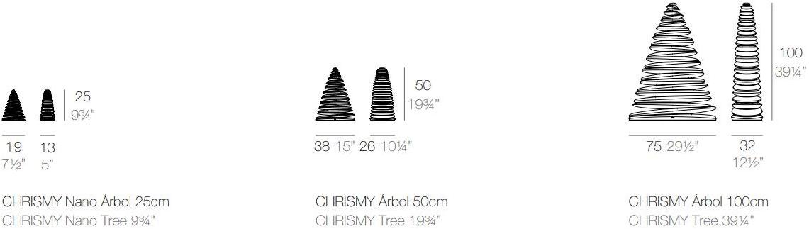 VONDOM Напольный светодиодный торшер из полиэтилена Chrismy sun-id-1438395 - Вид №10