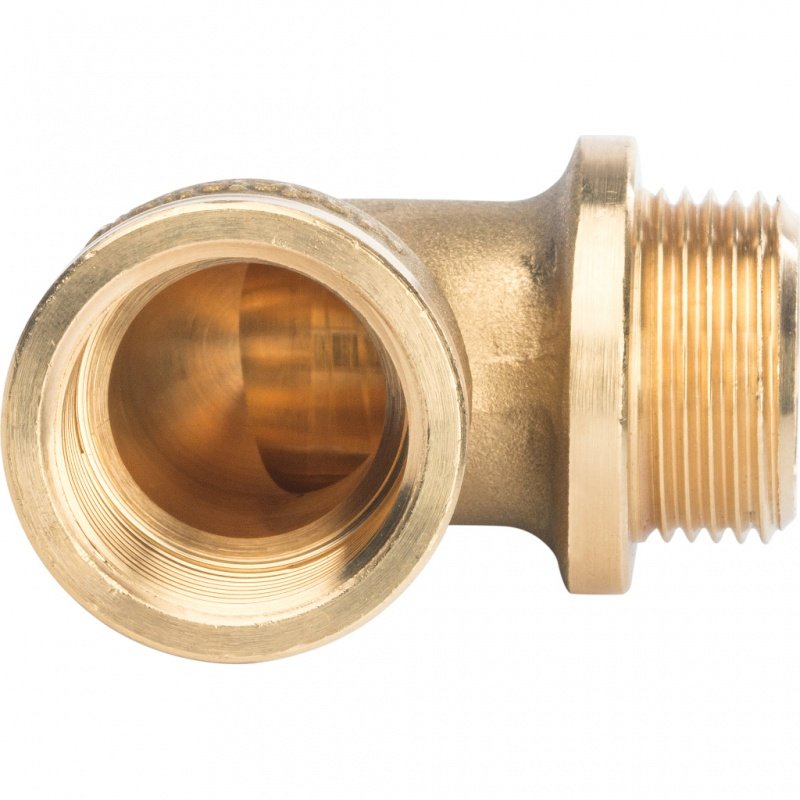 Угольник ВН с упором 3/4" латунь STOUT SFT0015000034 - Вид №2