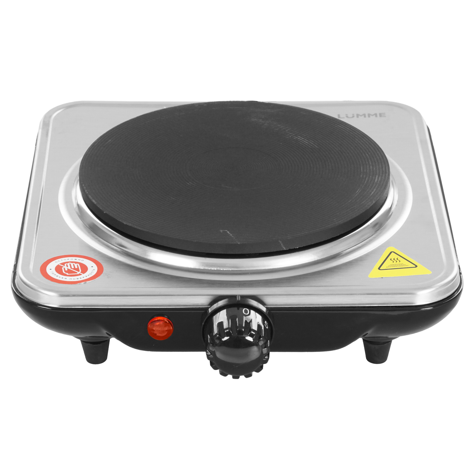 9148469 Плита компактная электрическая LUMME LU-HP3708A черный STDN-0061114 - Вид №1