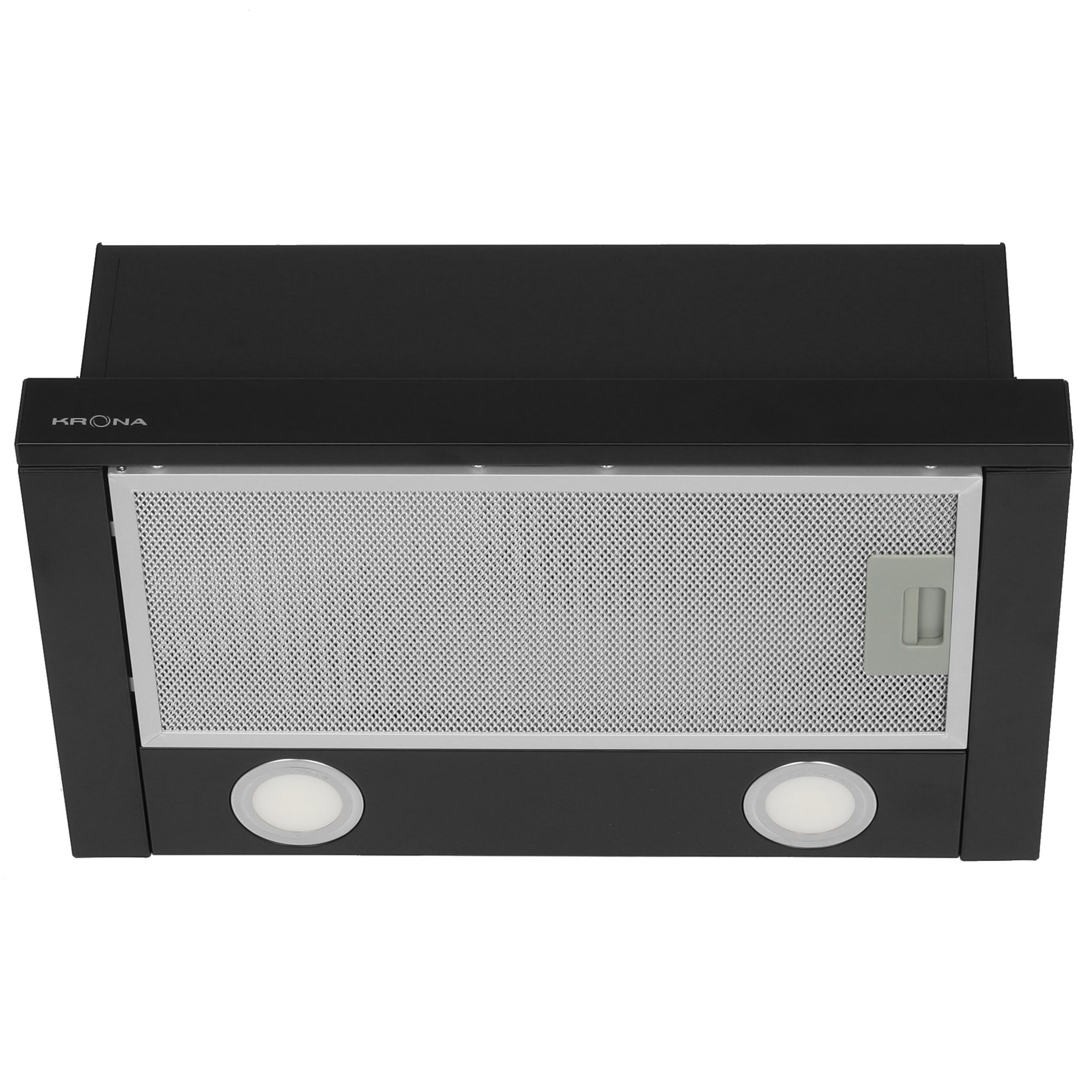 9063329 Вытяжка телескопическая KRONA KAMILLA T 500 черный/серый STDN-0013056 - Вид №1