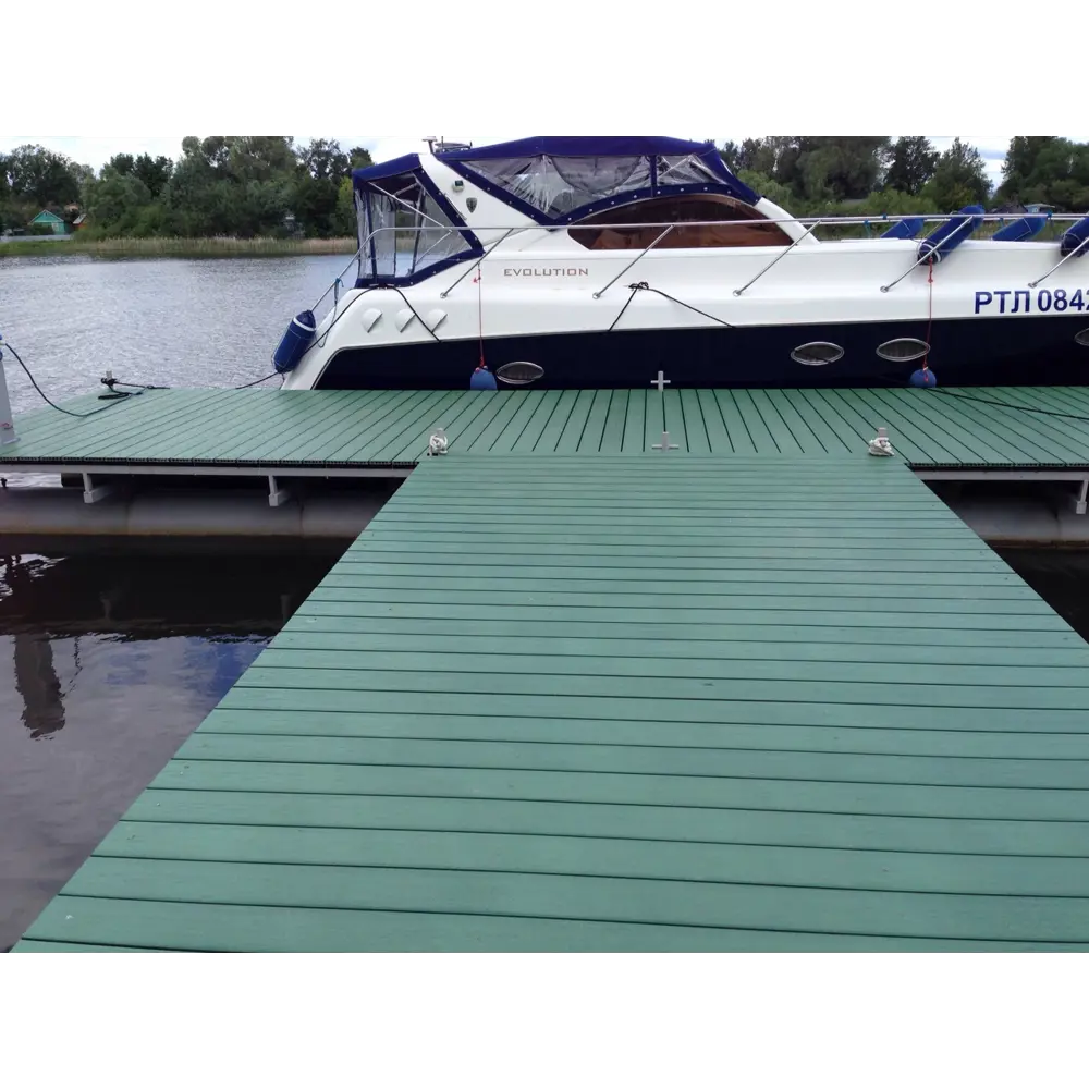 Террасная доска ДПК MultiDeck цвет Изумруд 3000x150x27 мм. Вельвет 0.45 м² 85473651 STLM-2190770 МУЛЬТИДЕК  - Вид №13