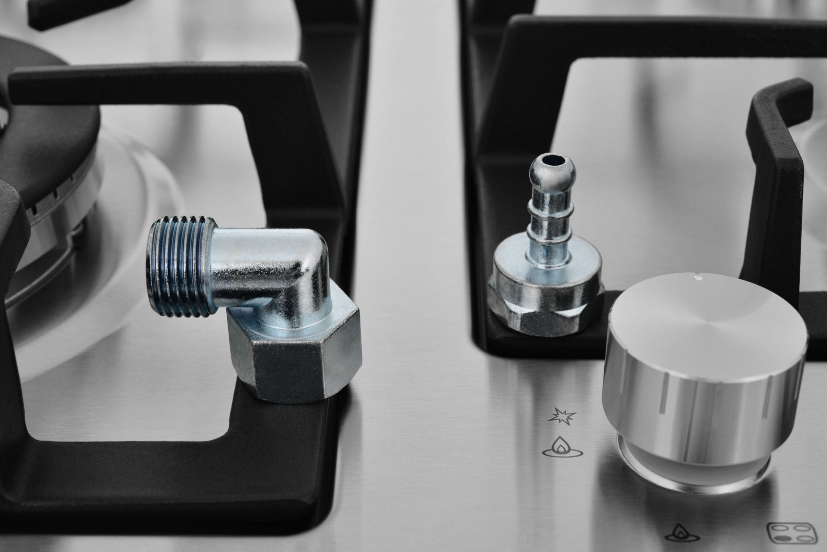 5361942 Газовая варочная поверхность ZUGEL ZGH601X STDN-0098263 - Вид №25