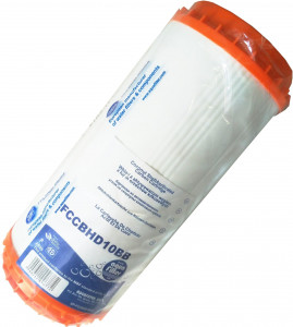 Картридж угольный 10ВВ (гранулированный активированный уголь из скорлупы кокосовых орехов) Aquafilter FCCBHD10BB, 665