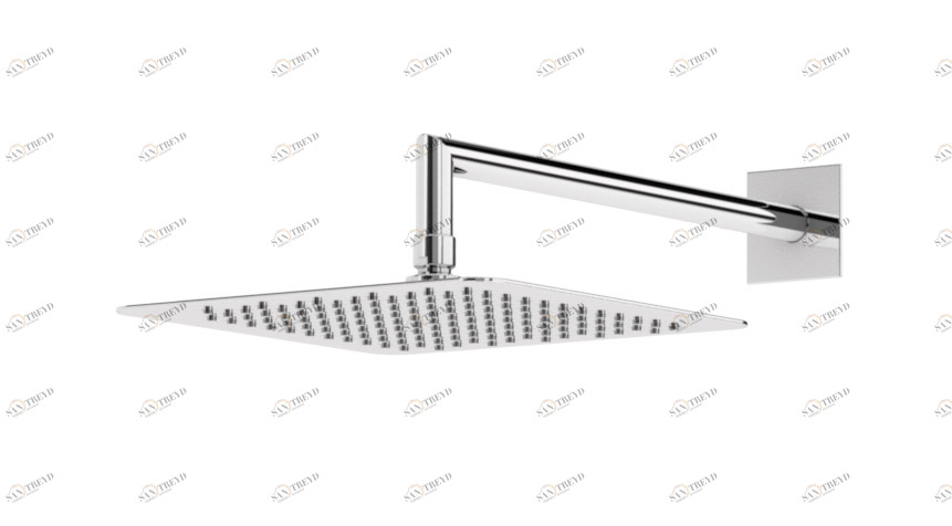 Излив для душа с верхним душем, квадратное сечение CEZARES PORTA-TDDQ-BIO