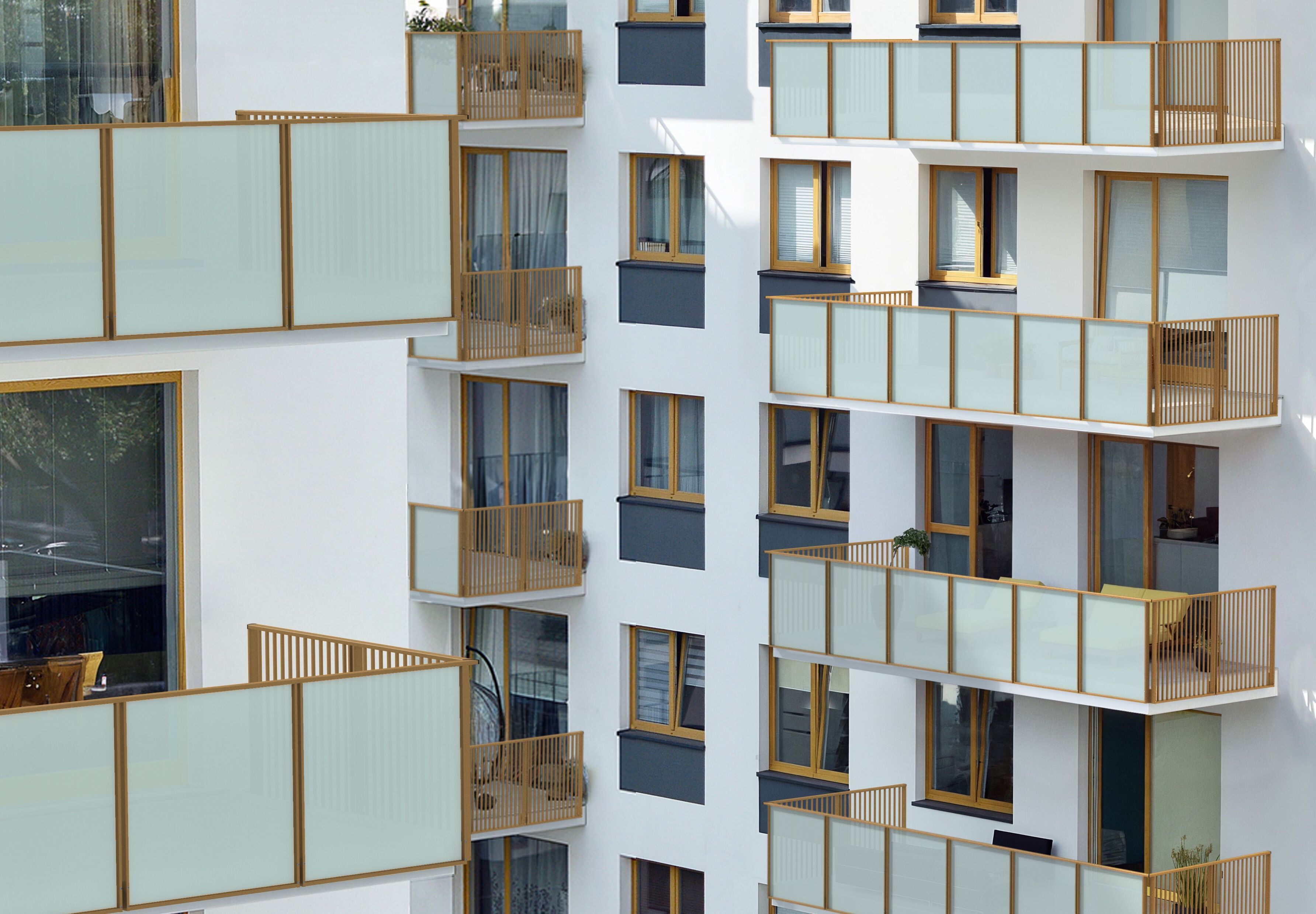 Алюминиевый перила ALUVETRO модульная балюстрада ARCH-00121732 - Вид №2