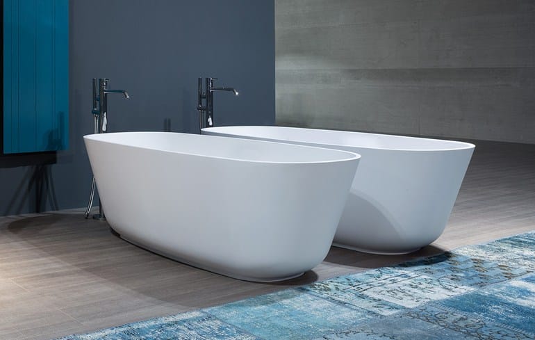 Овальная ванна Cristalplant® Antoniolupi BAÌA SMALL ARCH-00039093