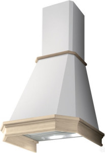 1106523 Вытяжка каминная Jetair ASPEN WH/A/60 T.GREZZO белый/бежевый
