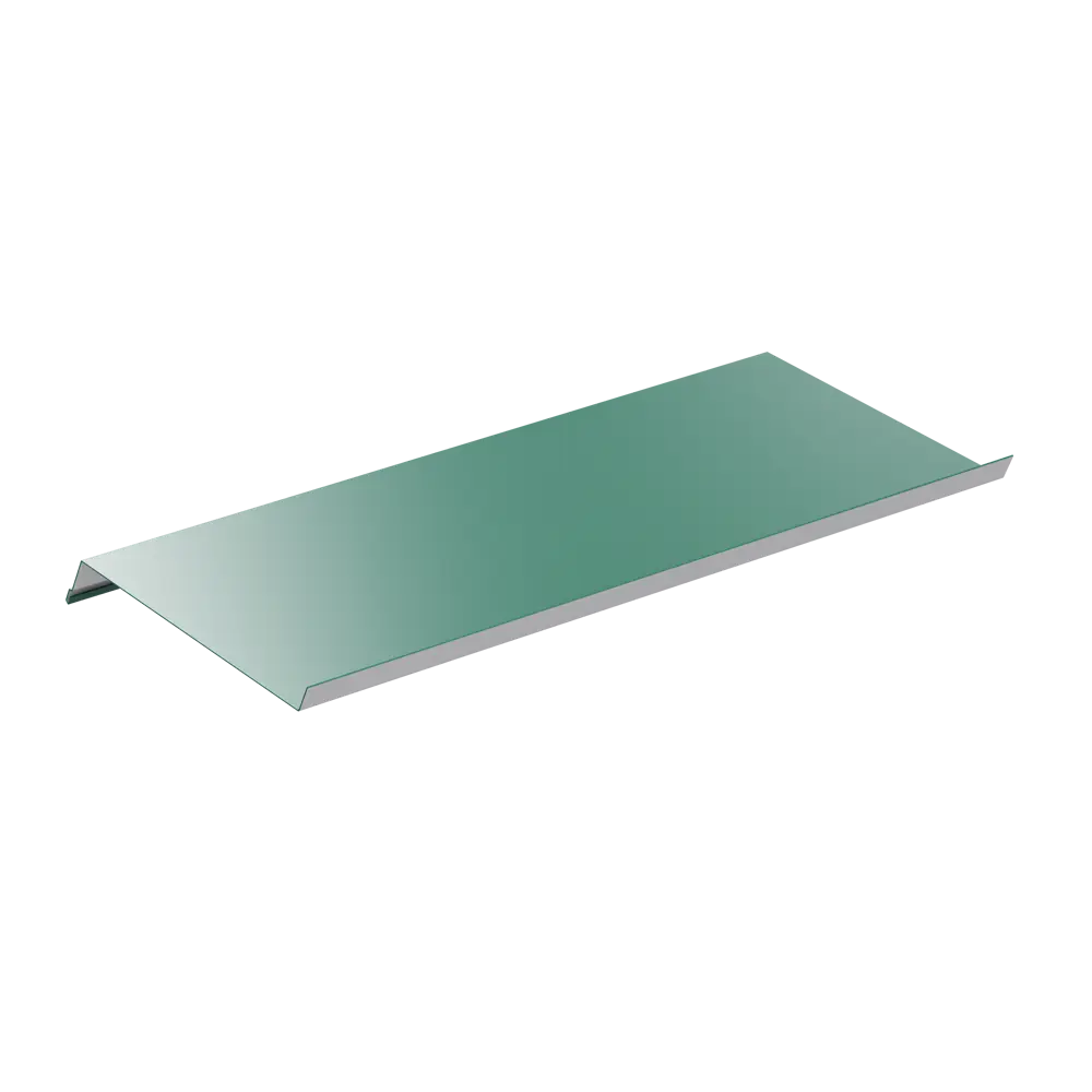 Отлив 150x2000 мм цвет зеленый ВЕГА STLM-2020536 - Вид №2