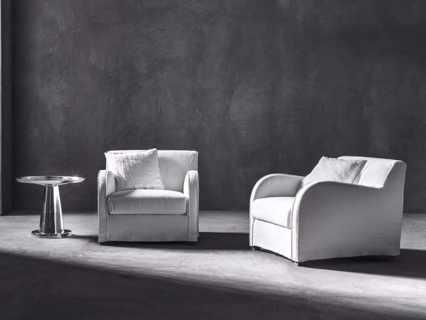 Gervasoni Кресло из ткани со съемным чехлом с подлокотниками Next / spin sun-id-1478882 - Вид №2