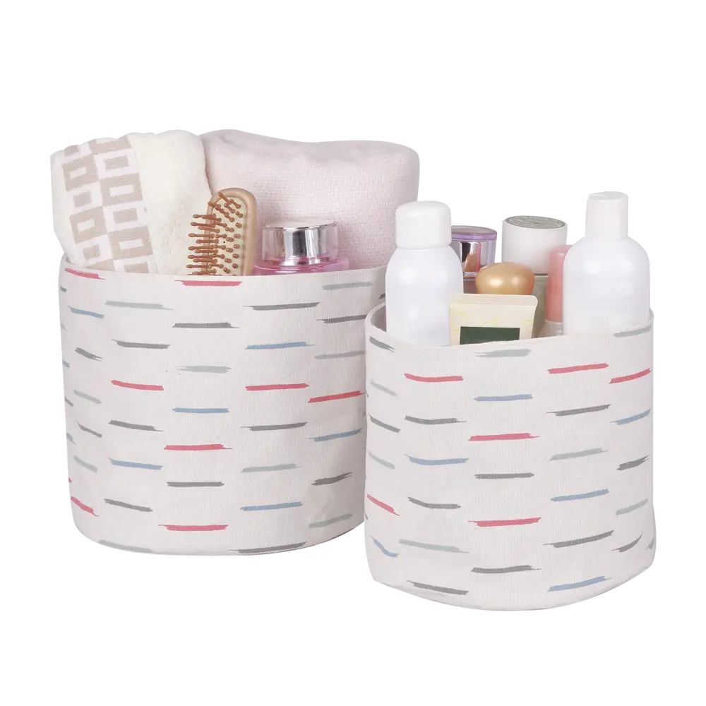 Набор корзин Sensea Textile Remix 21x18x21 см, 2 шт STLM-2092344 - Вид №4