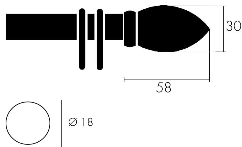 Карниз из нержавеющей стали Frandoli Эко ARCH-00063349 - Вид №2