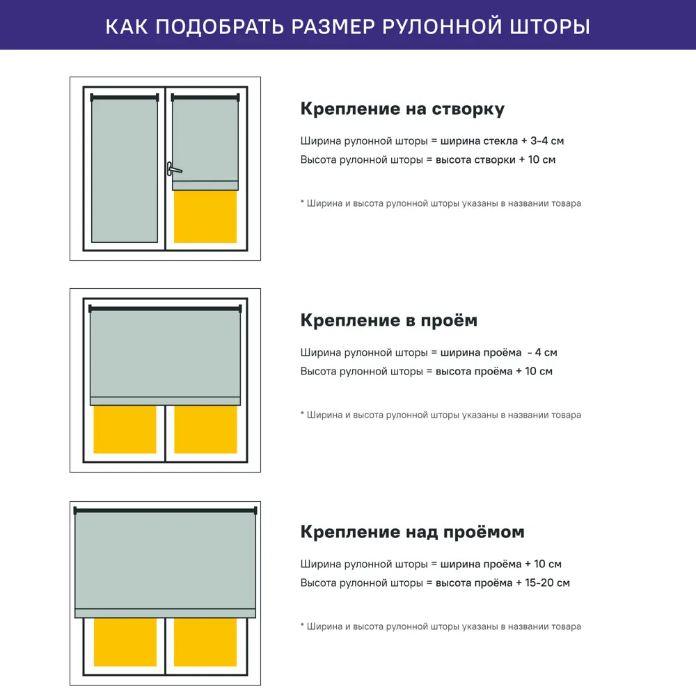 Штора рулонная KREAFORTA Oka 110x190 см серая STLM-2014365 - Вид №8