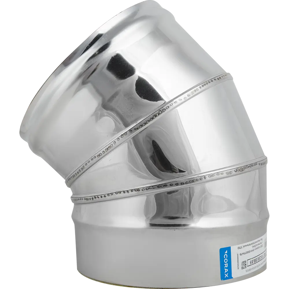 КОРАКС Утепленный отвод 45° для дымохода D115x200 мм 89888526 STLM-0080147