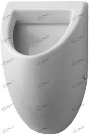 0823360007 Настенный писсуар, уринал с мушкой Duravit 