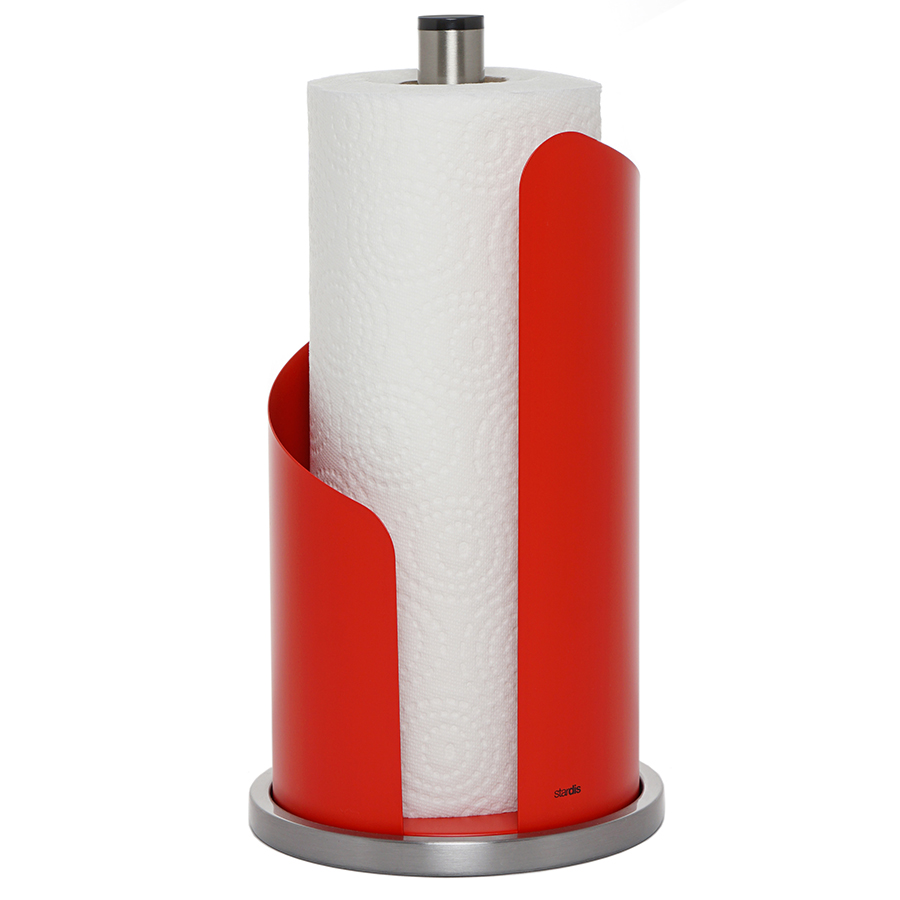 242106 Держатель для бумажных полотенец красный-матовый Stardis  - Вид №1