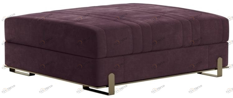 Capital Collection Квадратный пуф из ткани Grand sun-id-1405782