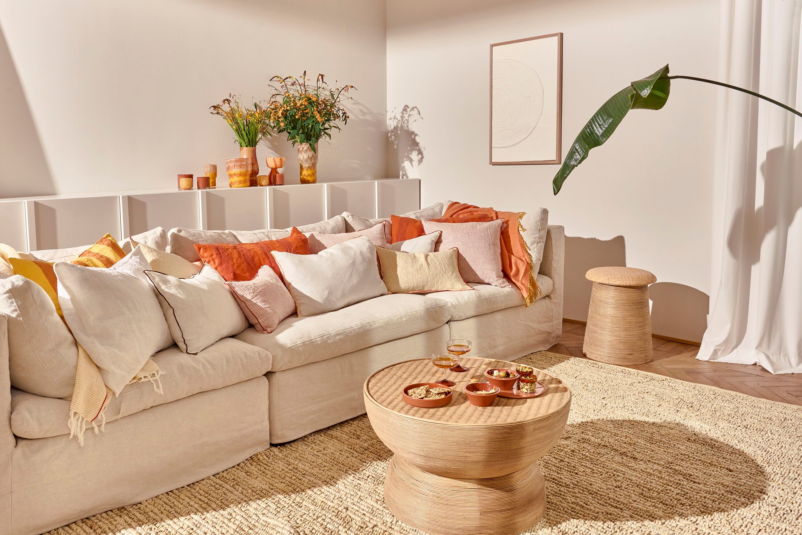 Круглая ваза из дутого стекла POMAX Волны ARCH-00104261 - Вид №6