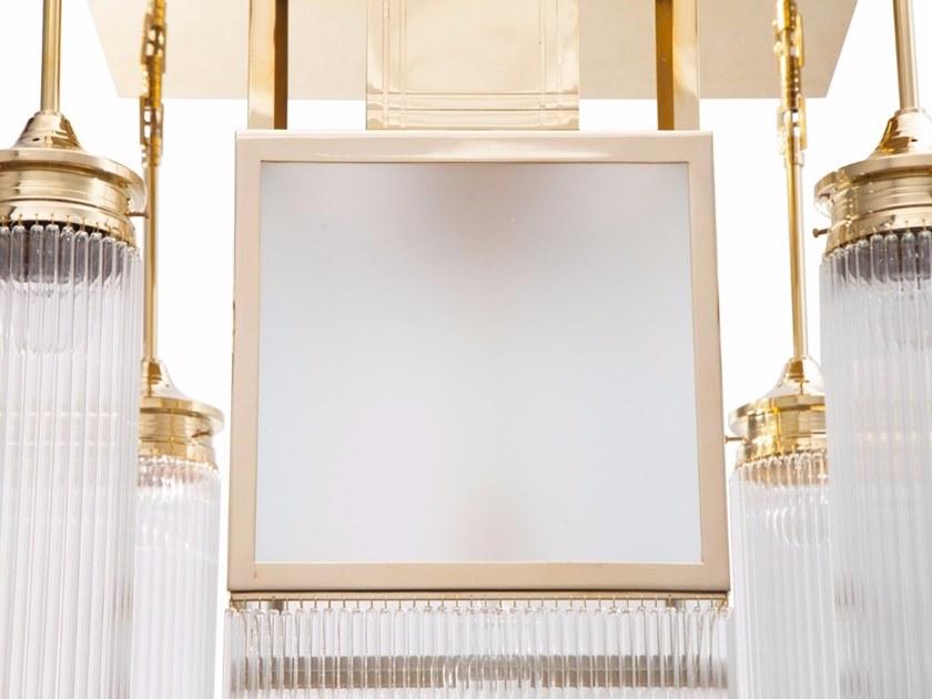 Patinas Lighting Потолочный светильник из латуни ручной работы Wiener sun-id-1362061 - Вид №3