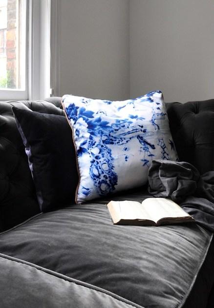 Mineheart Квадратная подушка из хлопка Peony play sun-id-1475962 - Вид №1