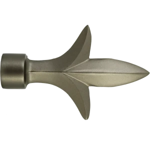 Наконечник Orbis Лотос металл цвет графит 8.5 см