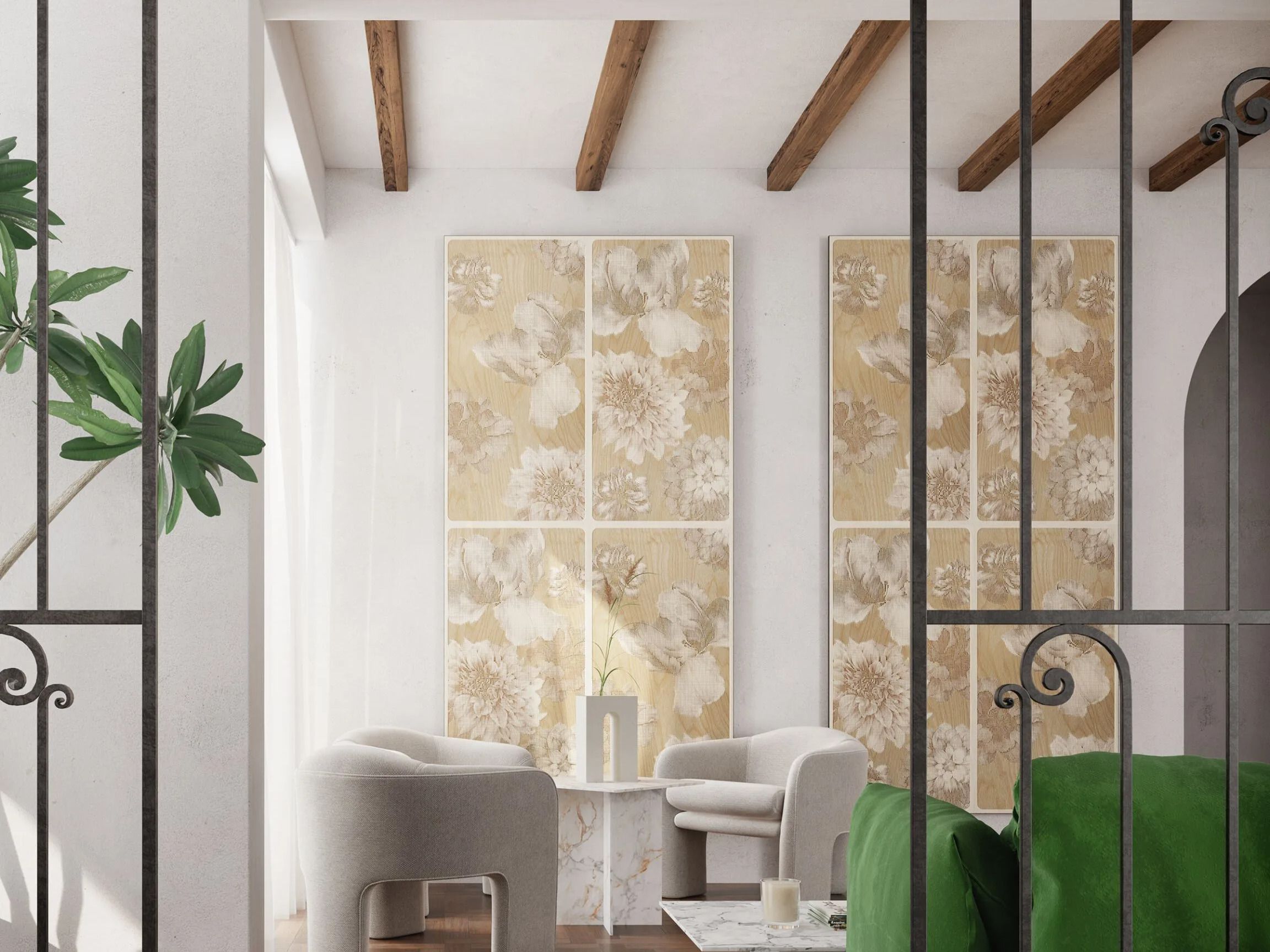 Декоративная панель Inkiostro Bianco White Paper ARCH-00023985