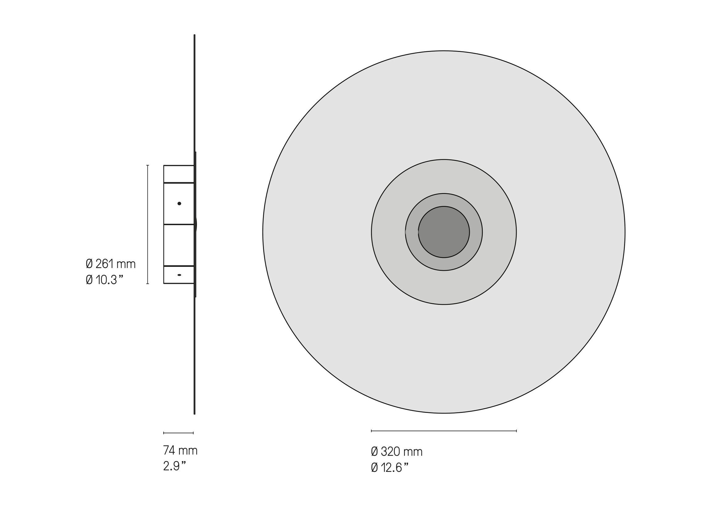 Латунный светодиодный настенный светильник CVL Luminaires Atmos ARCH-00124091 - Вид №4