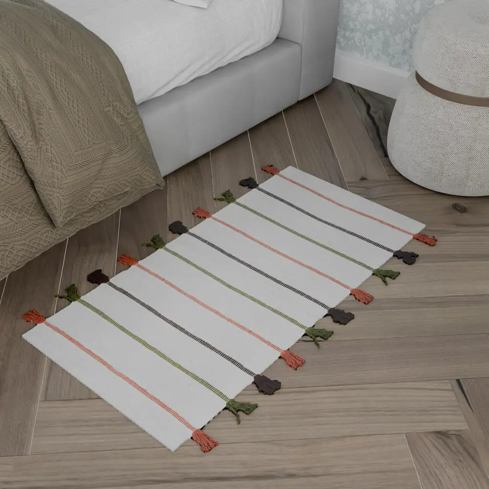 Коврик Inspire декоративный хлопок JACU 60x100 см цвет разноцветный STLM-2183868