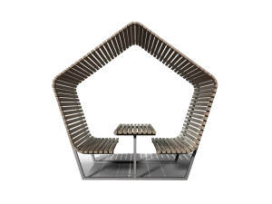 14181 ПЕНТА Optima1, беседка парковая LAB.Space