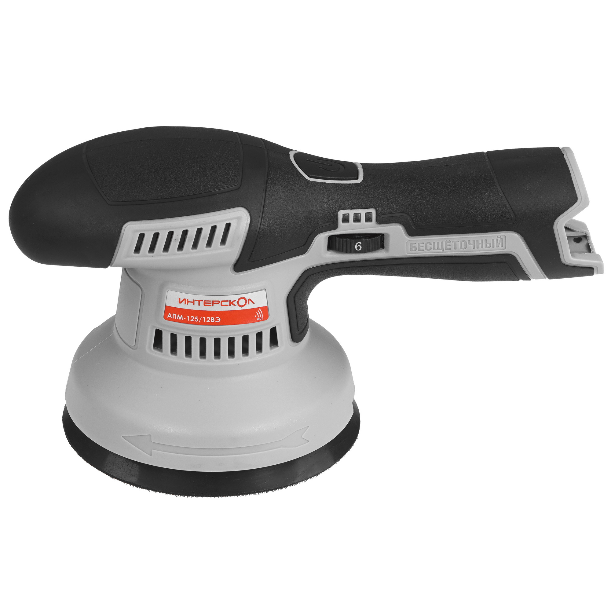 Полировальная машина Интерскол АПМ-125/12ВЭ   , Без ЗУ, Без АКБ 5623512 STDN-0069979 - Вид №2