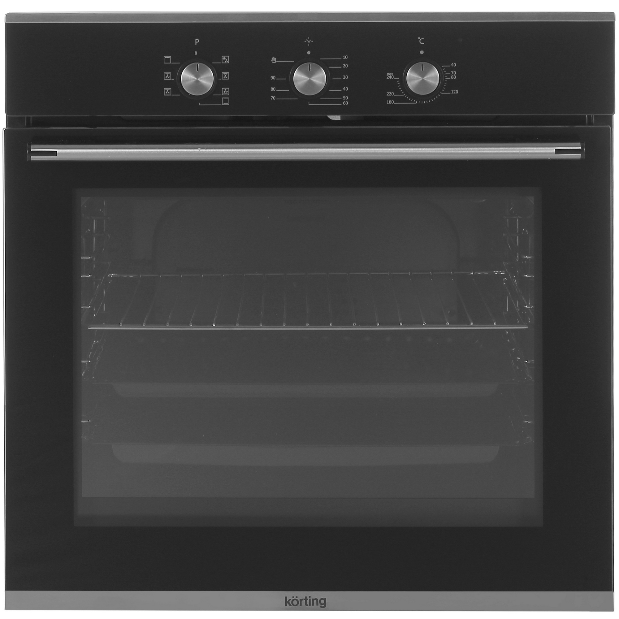 5327366 Электрический духовой шкаф Korting OKB 370 CMX черный STDN-0076915