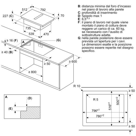 Siemens Встраиваемая индукционная плита со встроенной вытяжкой Iq700 Ex807lx67e  - Вид №4