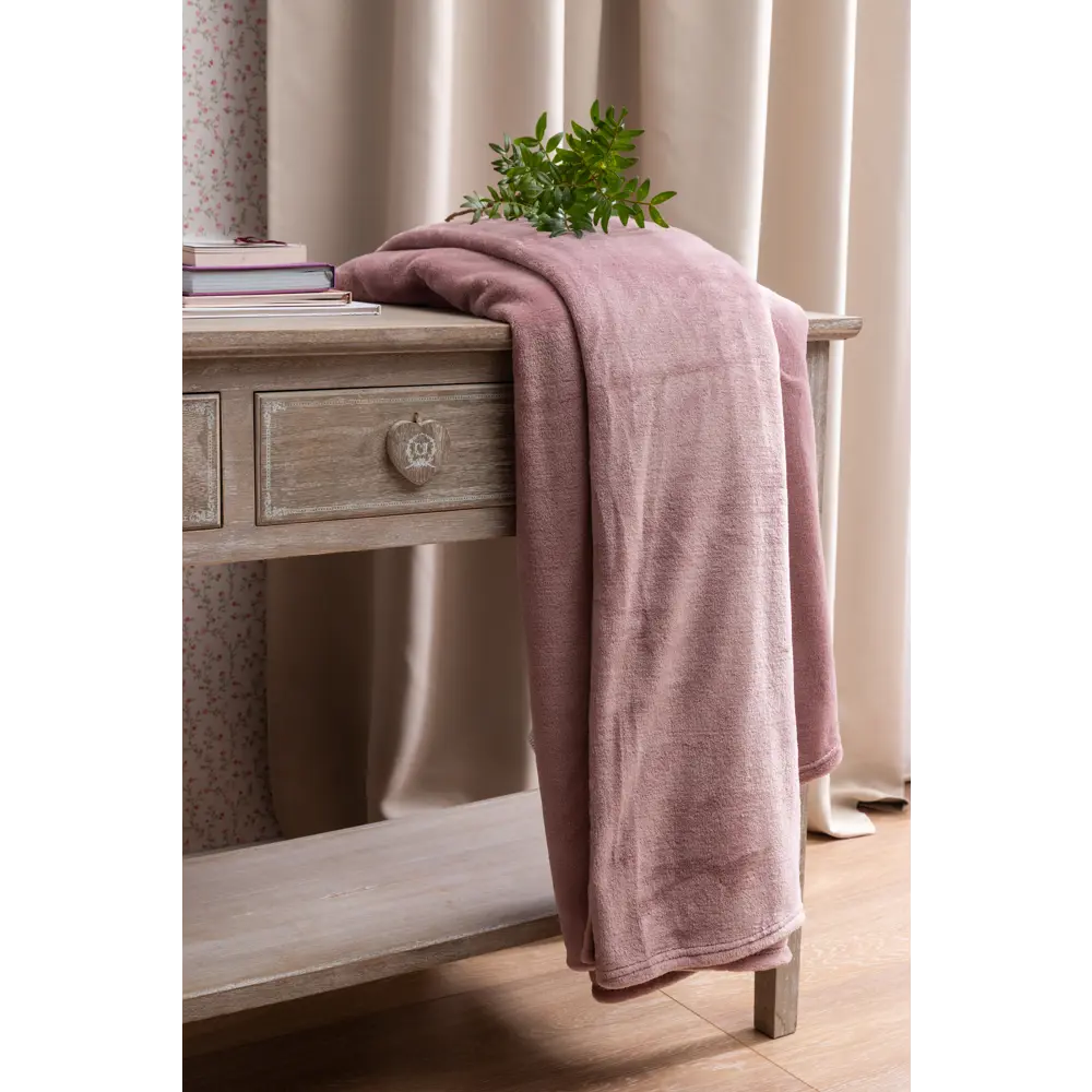 Плед «Prestige» 200х220 см микрофибра цвет розовый 18614684 STLM-2078003 BELEZZA  - Вид №4