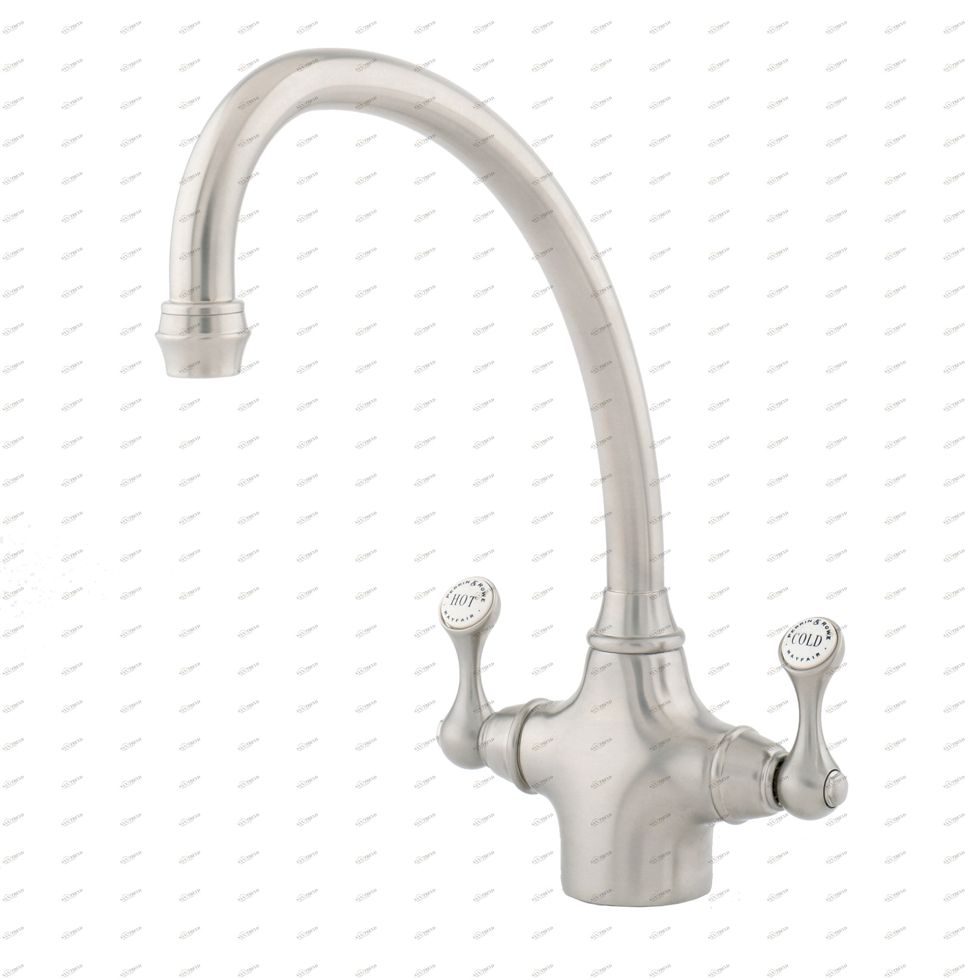 Traditional bathrooms Смеситель для кухни в стиле кантри P&R ETRUSCAN Pr4320.bn 