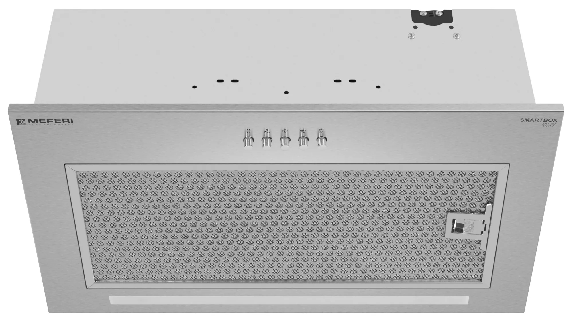 9168721 Вытяжка полновстраиваемая Meferi SMARTBOX52IX POWER серый STDN-0112984