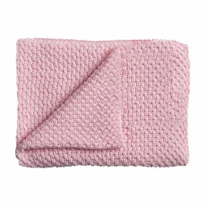 Плед детский хлопковый 75х100 см нежно-розовый Sunny SCHARDT  00-3880147 Розовый