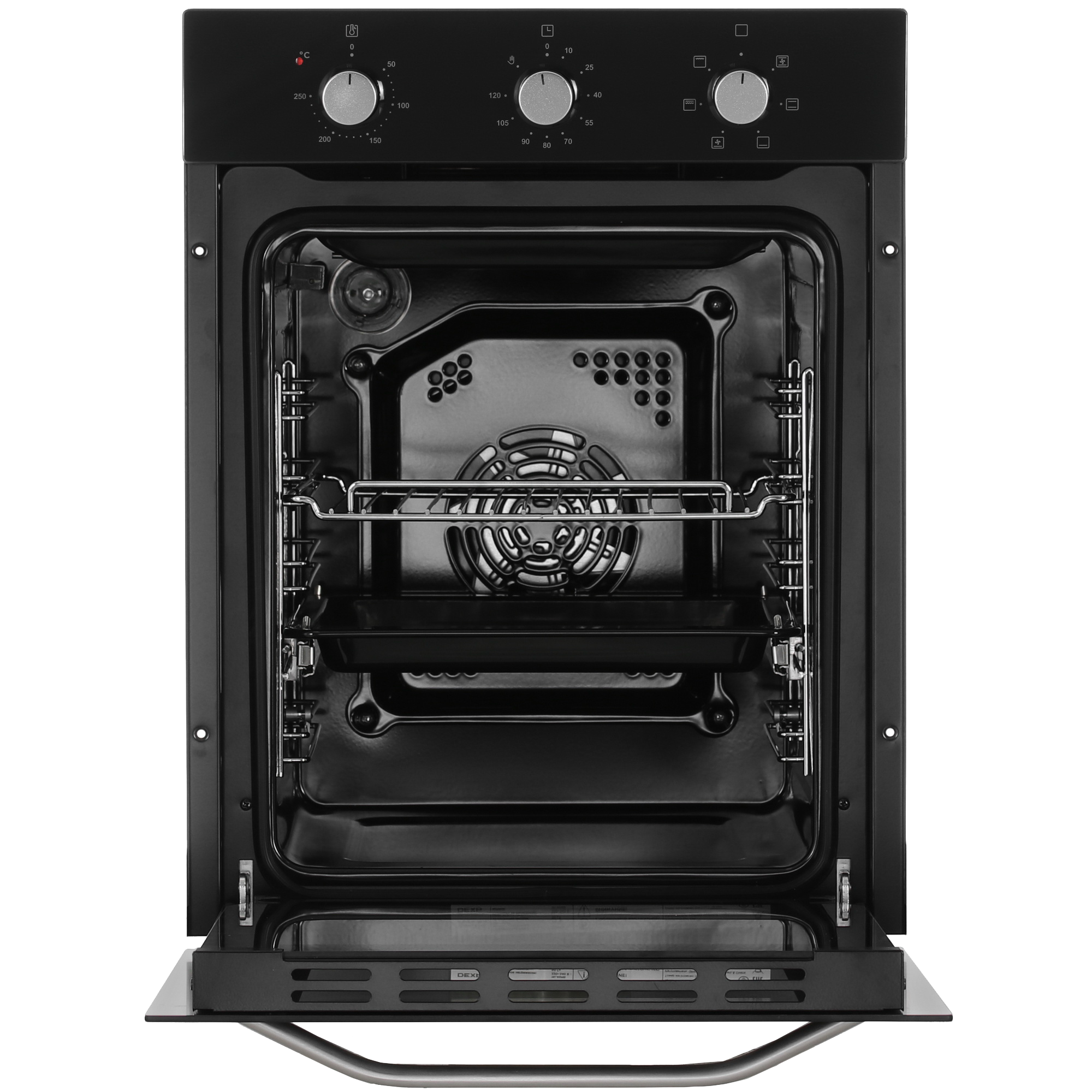 9101376 Электрический духовой шкаф DEXP 1SL45MB черный STDN-0148043 - Вид №7