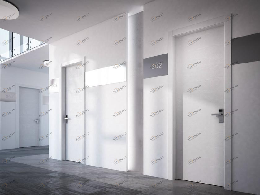 GAROFOLI Огнестойкая лакированная дверь из ламината sun-id-1344821