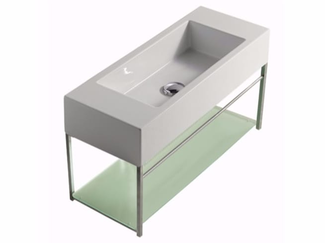 Хромированный латунный подвесной умывальник Galassia PLUS DESIGN ARCH-00086208 - Вид №1