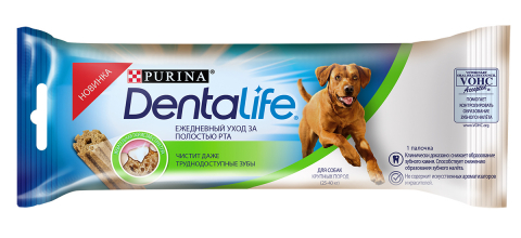 ПР0046430 Лакомства для собак Large Single 35,5г DentaLife 