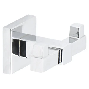 Крючок двухрожковый Sensea «Quaddro» цвет хром