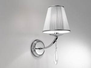 Латунный настенный светильник