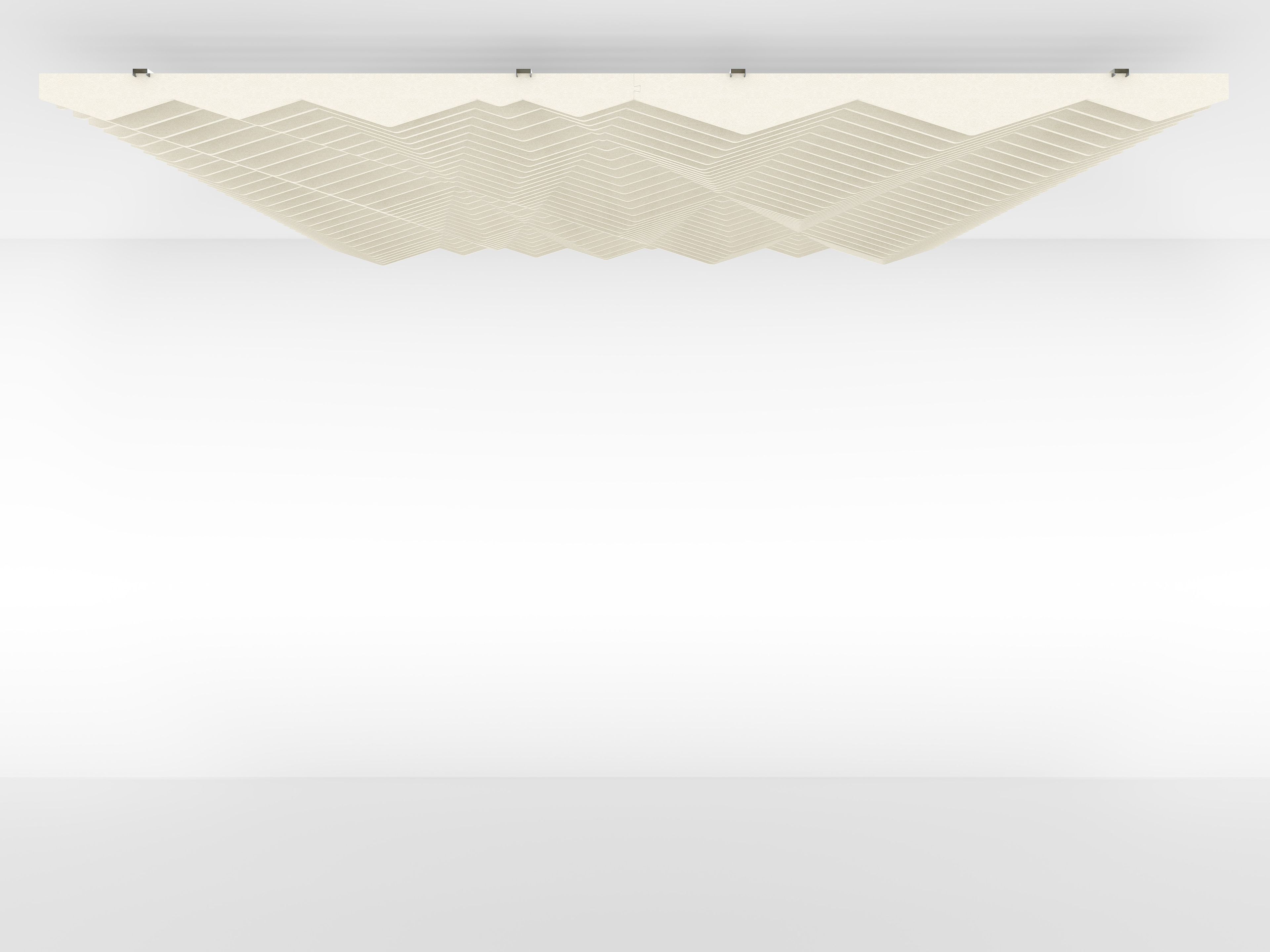 Рециркулированная пластичная подвеска акустическая перегородка IMPACT ACOUSTIC® EDGE BESPOKE ARCH-00144307 - Вид №1