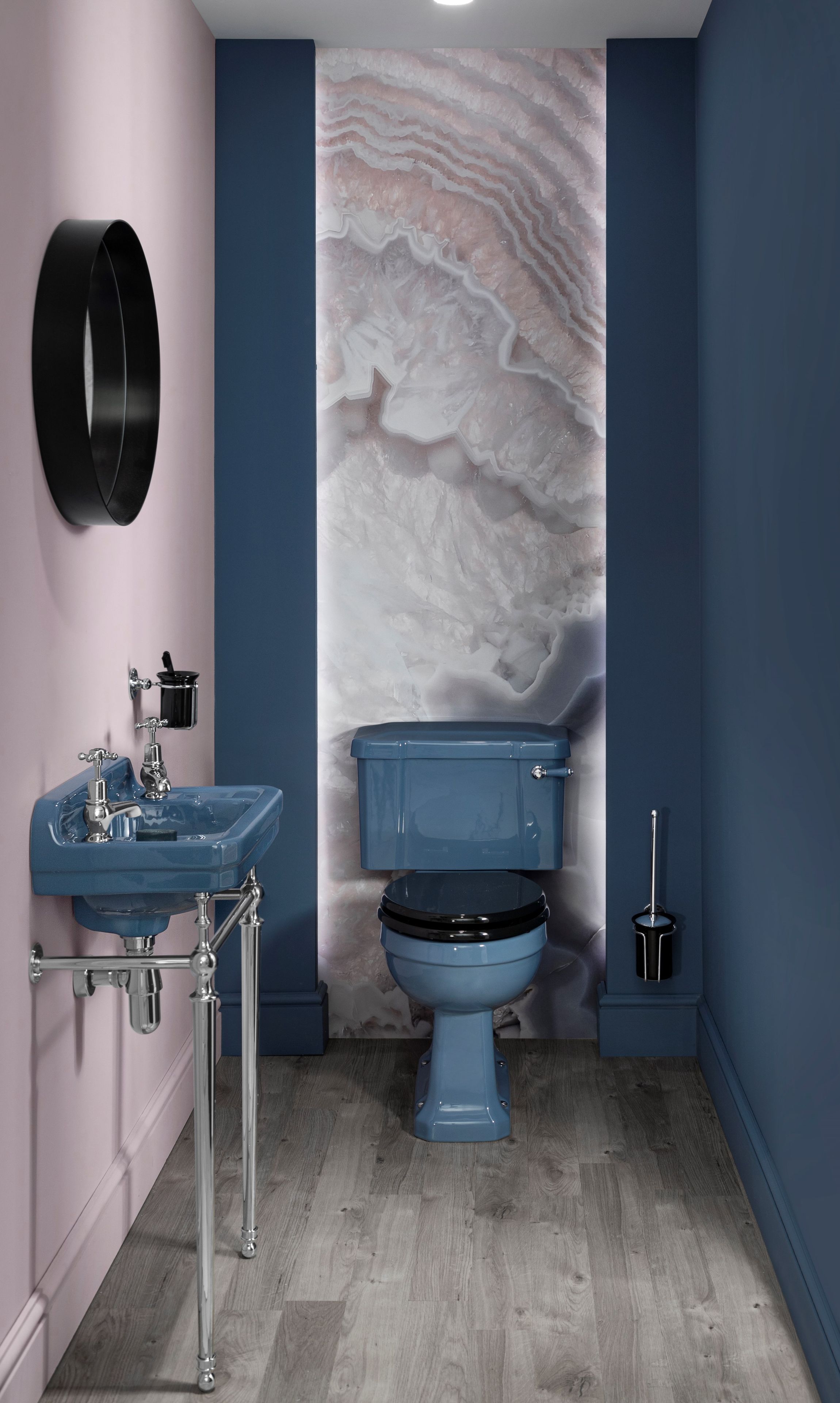 Напольный туалет с внешней кассетой Burlington На заказ ARCH-00062012 - Вид №1