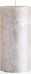 10629126 Luz your senses Свеча цилиндрическая Luz your senses 20см (жемчужный металлик) Парафин
